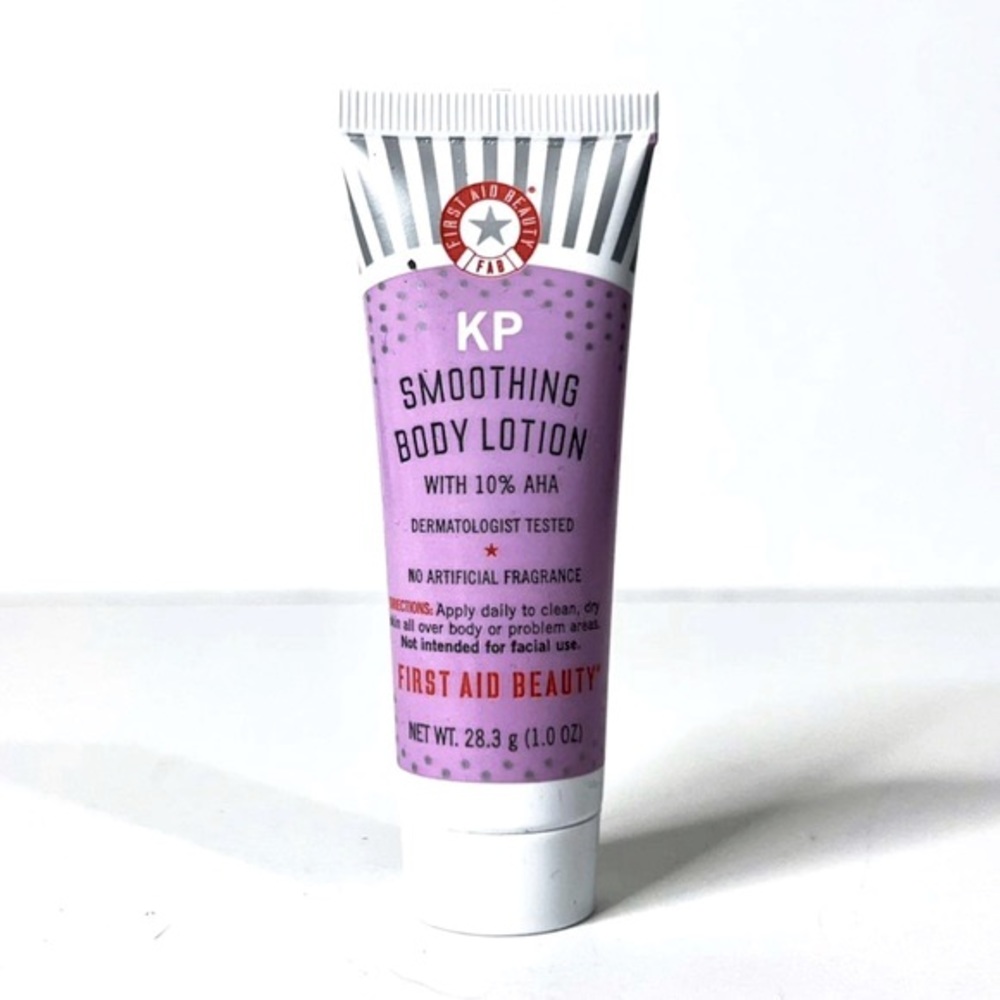 FIRST AID BEAUTY Smoothing Body Lotion with 10% AHA Deluxe Sample 1 oz.